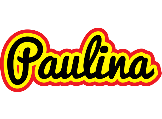 Paulina flaming logo