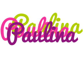 Paulina flowers logo
