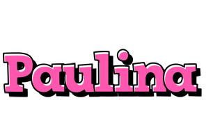 Paulina girlish logo
