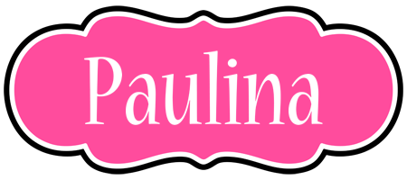 Paulina invitation logo