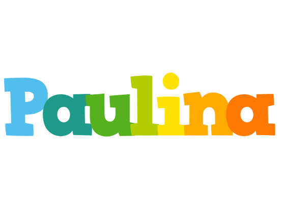 Paulina rainbows logo