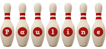 Pauline bowling-pin logo
