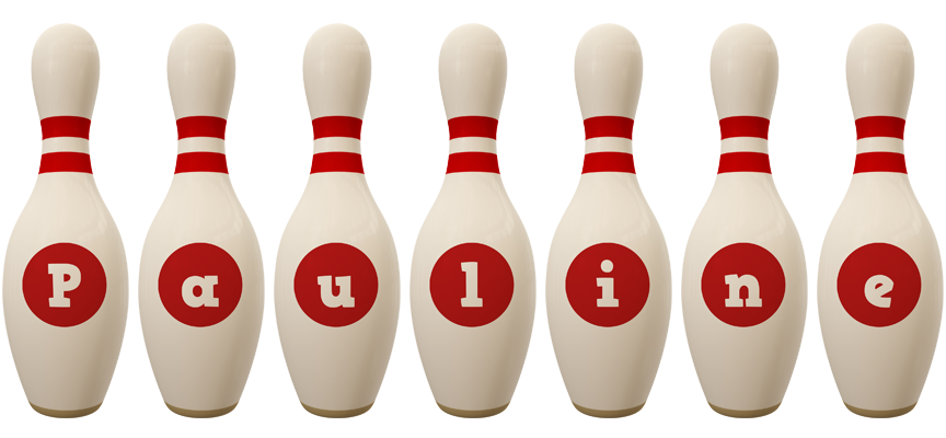Pauline bowling-pin logo