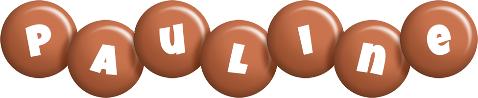 Pauline candy-brown logo