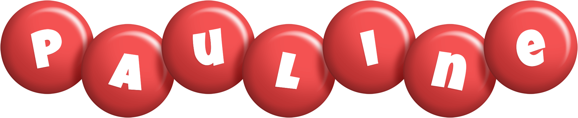 Pauline candy-red logo
