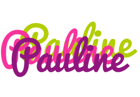 Pauline flowers logo