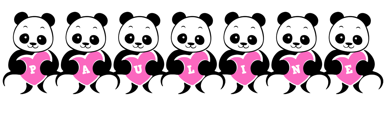 Pauline love-panda logo