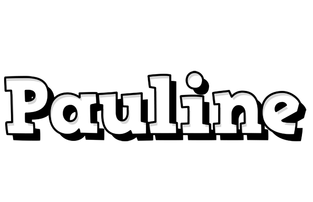 Pauline snowing logo
