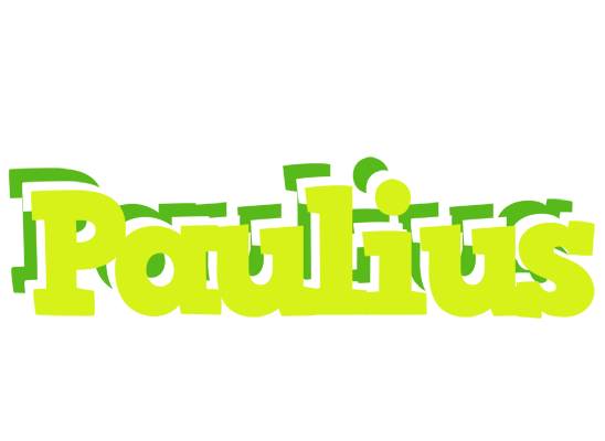 Paulius citrus logo