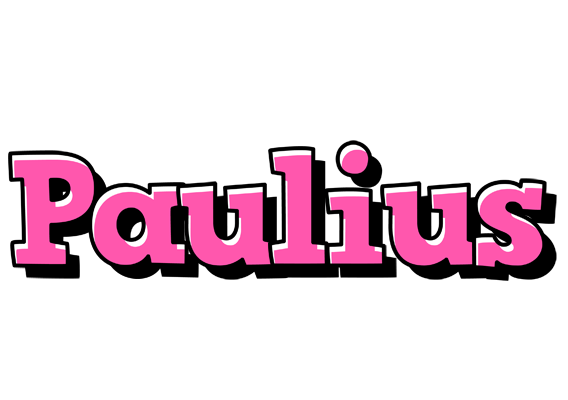 Paulius girlish logo