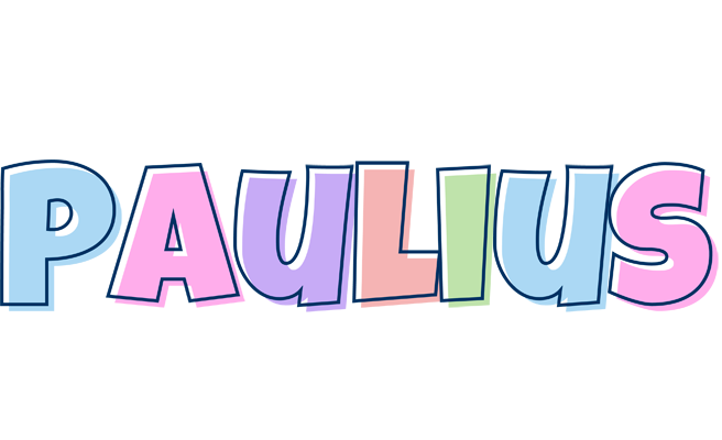Paulius pastel logo