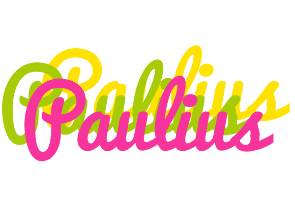 Paulius sweets logo