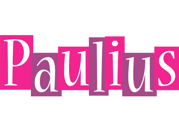Paulius whine logo