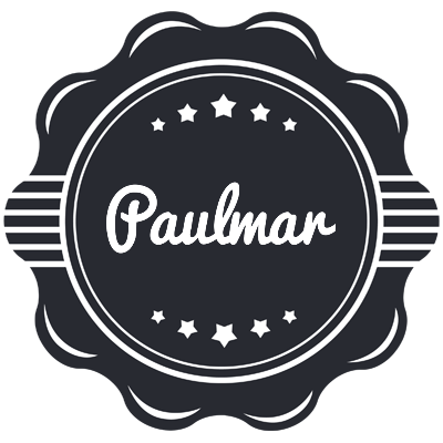 Paulmar badge logo