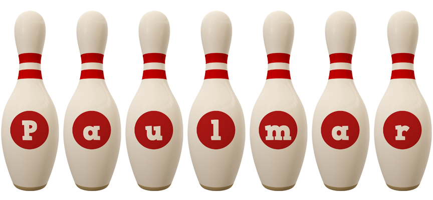 Paulmar bowling-pin logo