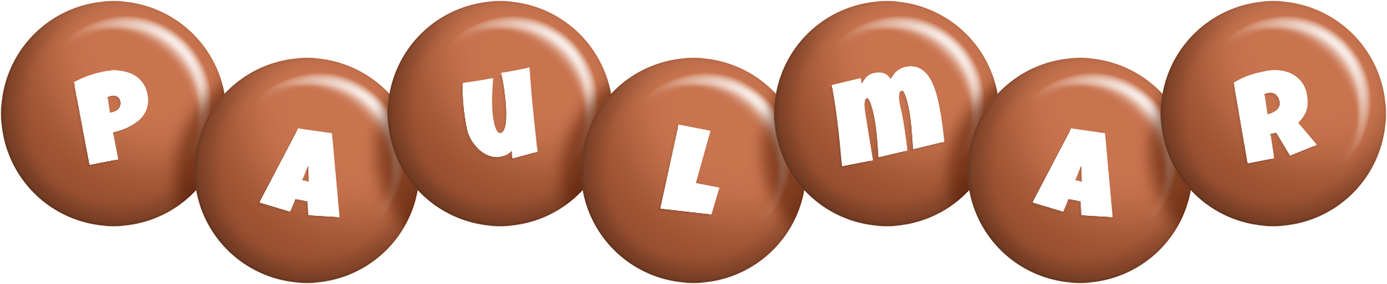 Paulmar candy-brown logo