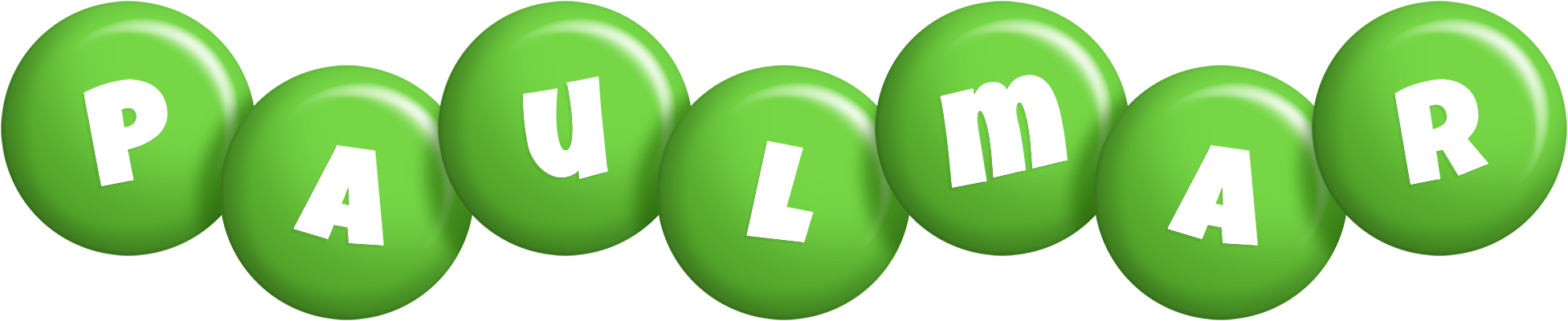 Paulmar candy-green logo