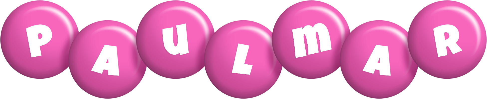Paulmar candy-pink logo