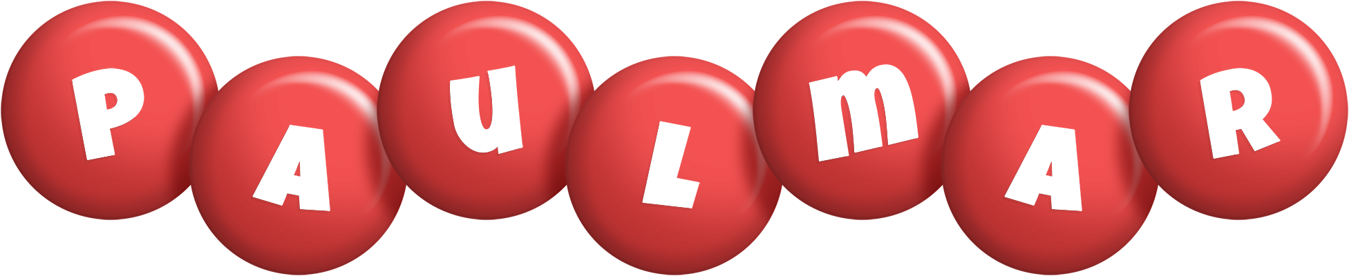 Paulmar candy-red logo