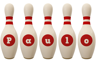 Paulo bowling-pin logo