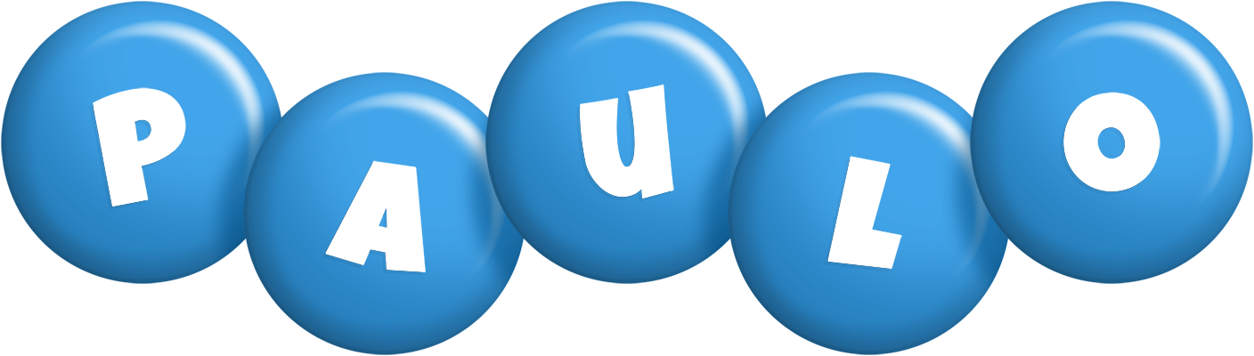 Paulo candy-blue logo