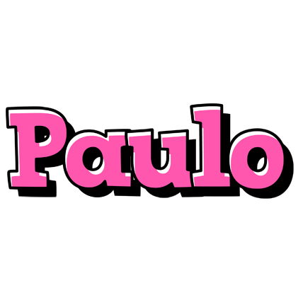 Paulo girlish logo