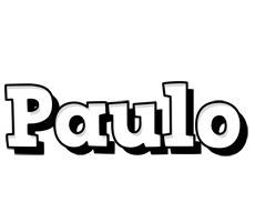 Paulo snowing logo