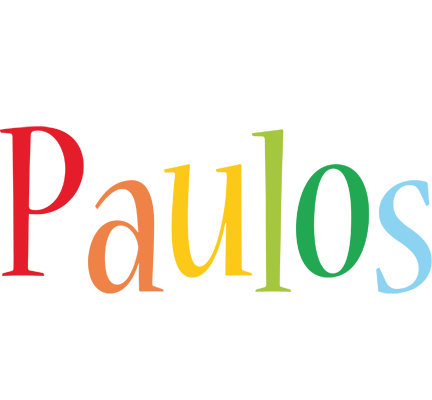 Paulos birthday logo