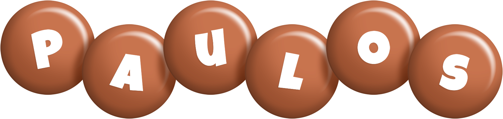 Paulos candy-brown logo