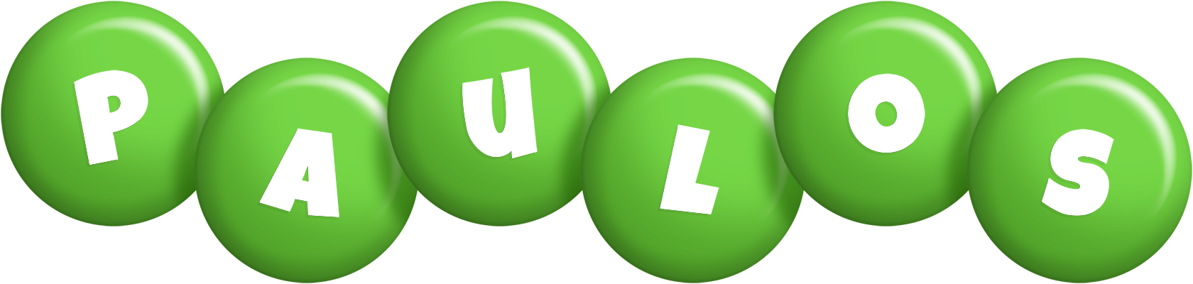 Paulos candy-green logo