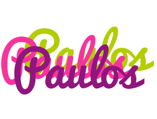 Paulos flowers logo