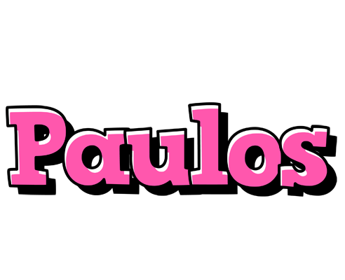 Paulos girlish logo
