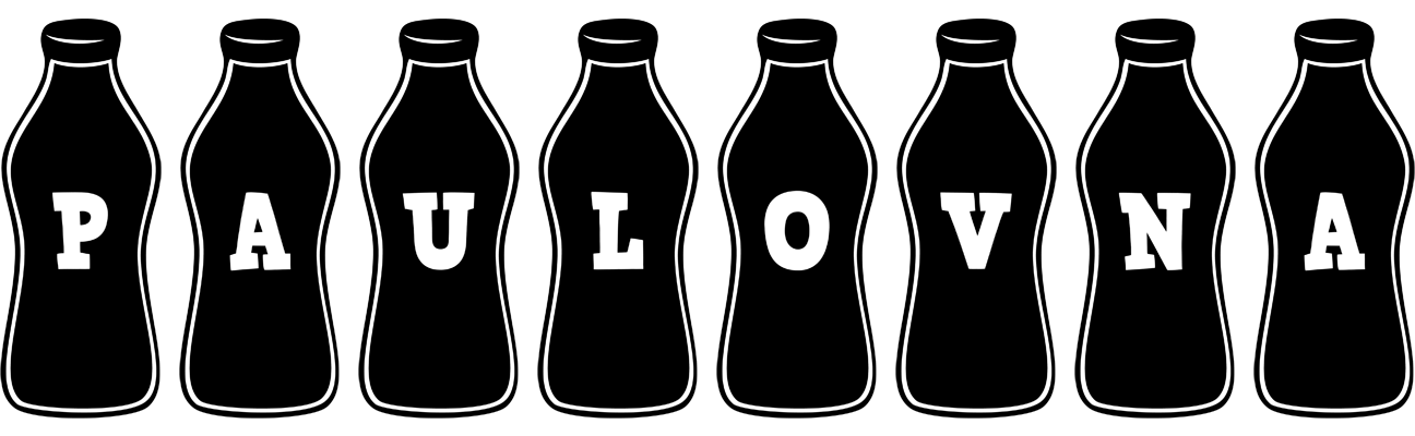 Paulovna bottle logo