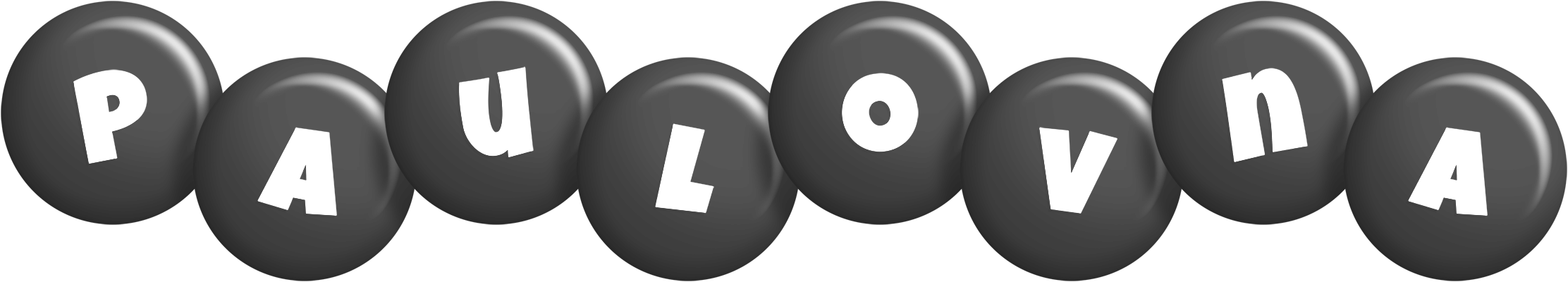 Paulovna candy-black logo