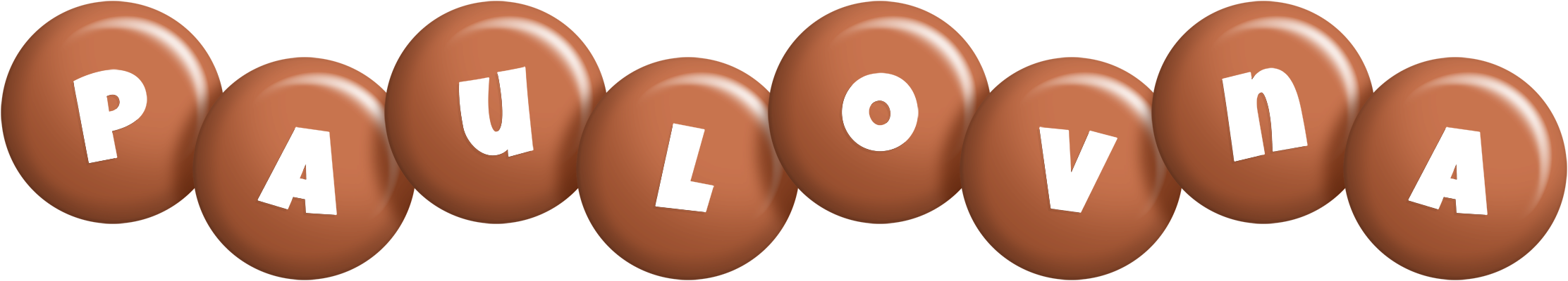 Paulovna candy-brown logo