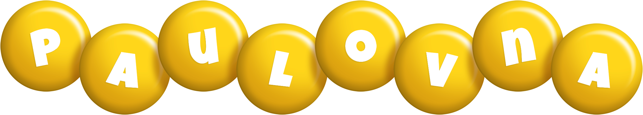 Paulovna candy-yellow logo