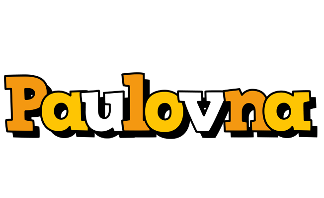 Paulovna cartoon logo