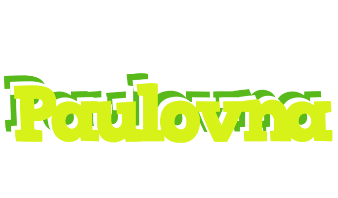 Paulovna citrus logo