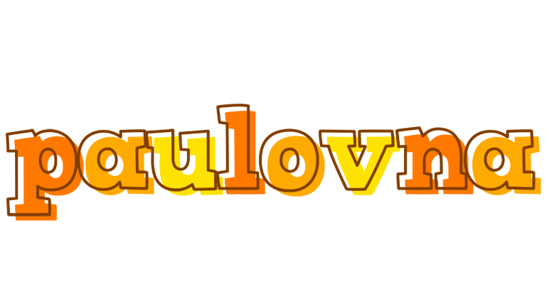 Paulovna desert logo