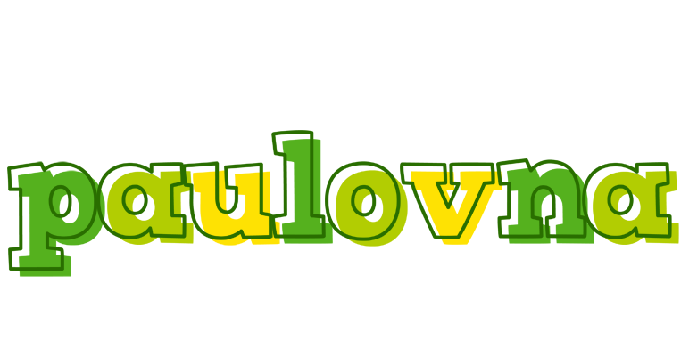 Paulovna juice logo