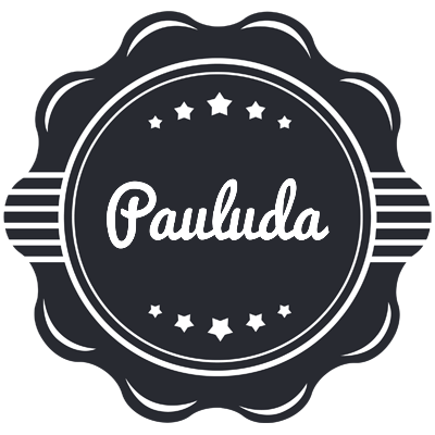 Pauluda badge logo