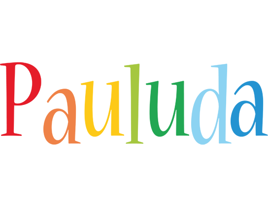 Pauluda birthday logo