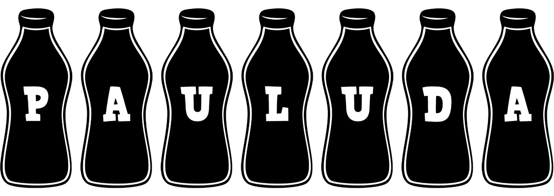 Pauluda bottle logo