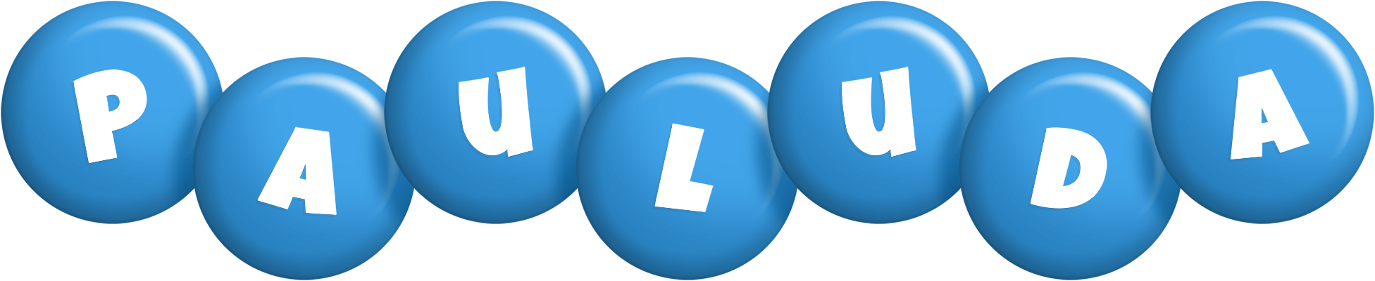 Pauluda candy-blue logo