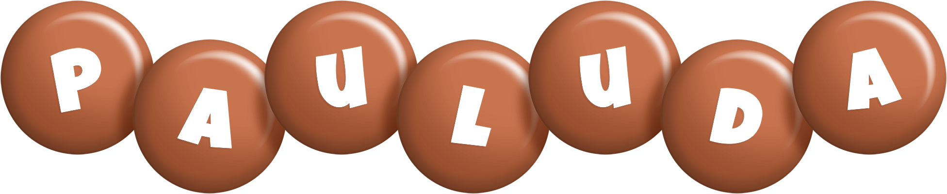 Pauluda candy-brown logo