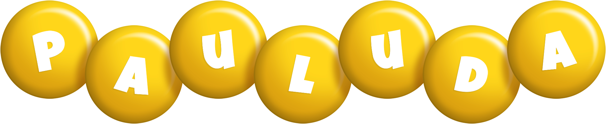 Pauluda candy-yellow logo
