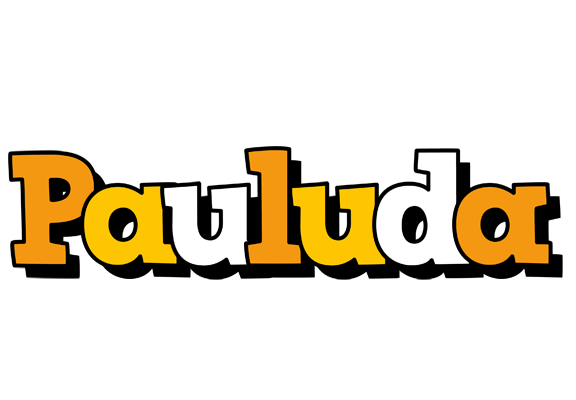 Pauluda cartoon logo