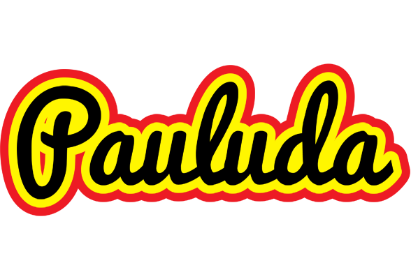 Pauluda flaming logo