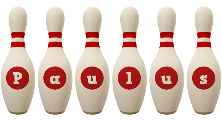 Paulus bowling-pin logo