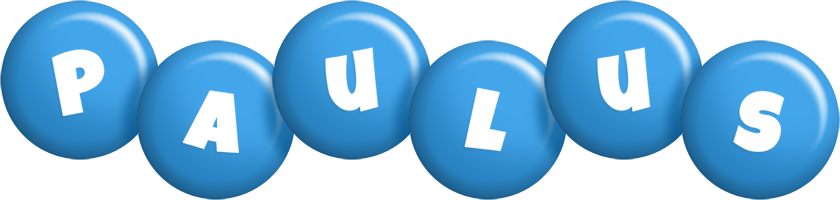 Paulus candy-blue logo